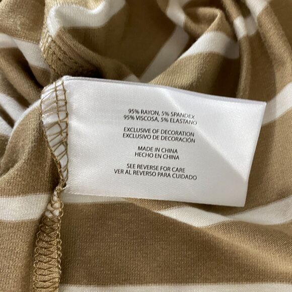 New Gap Drop Shoulder Striped Top Women's Plus Size XXL - Picture 5 of 8